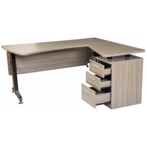Office Table With Wooden Modesty Panel(BG250)