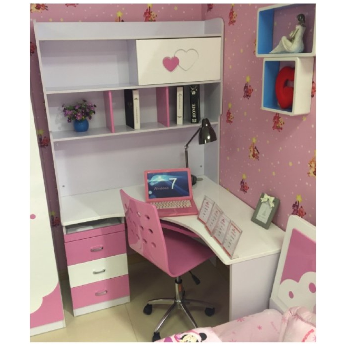 Pink Children Study Table(BG353)