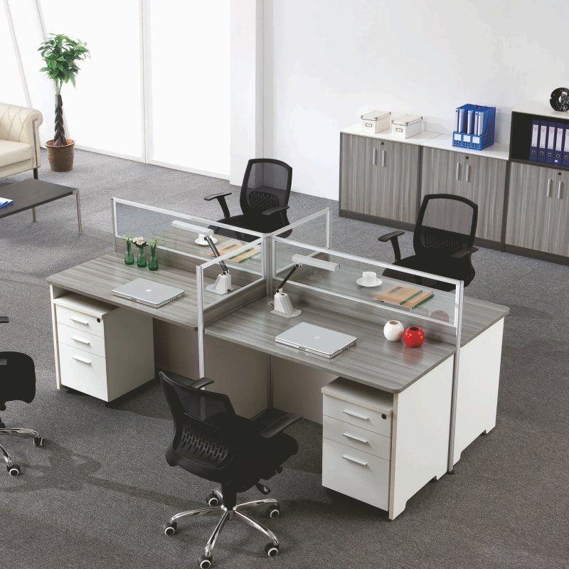 Round Glass Meeting Table With Black Steel Legs(BG923)