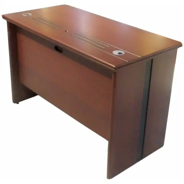 Brown Wooden Table With Closed Modesty Panel (BG315)