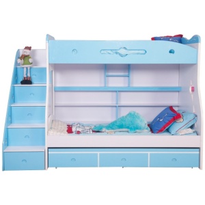 Children's Blue Bunk Bed(BH312)