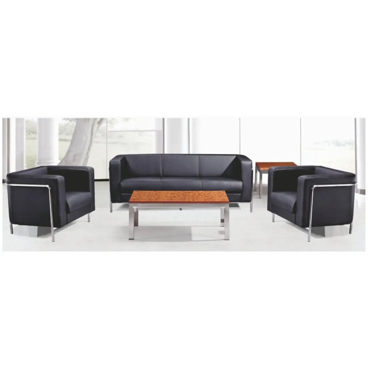 Leather Office Sofa (SA273)