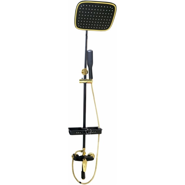 Gold And Black Quality Shower (WT363)