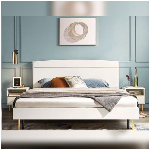 Modern Bed And Bedside (BH525A)