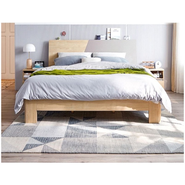 Modern Bed And Bedside(BH521-2)