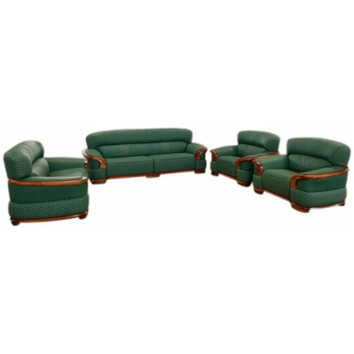 High Quality Leather Sofa (SA546)