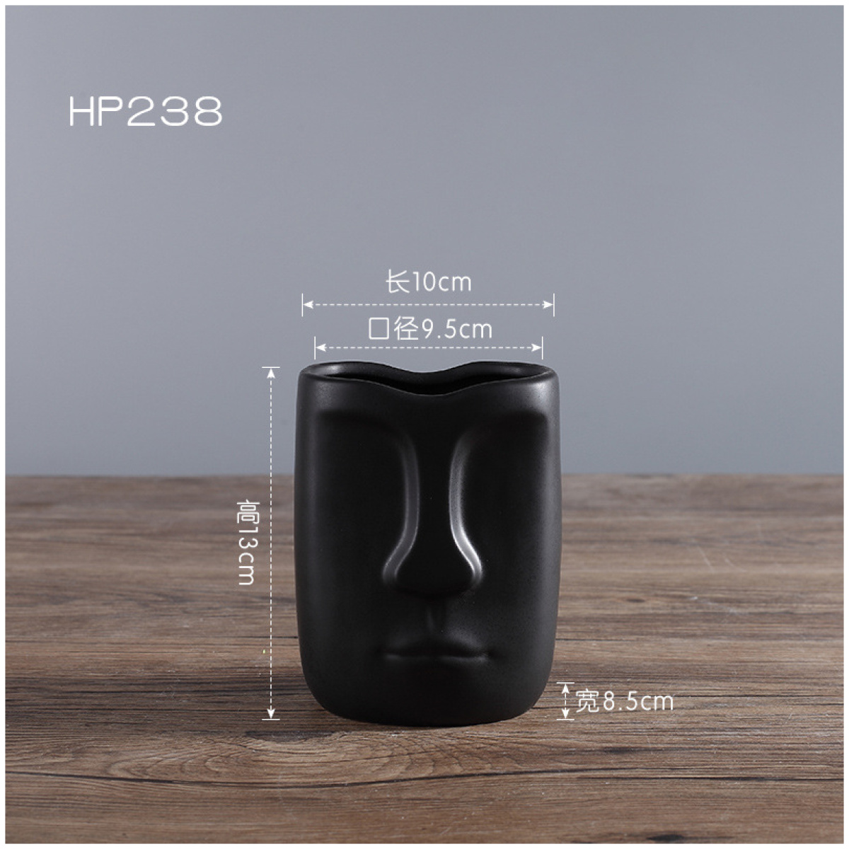Black Abstract Human Face(SPD104)