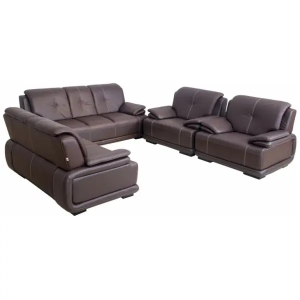 6 Seaters Leather Sofa (SAT310A)