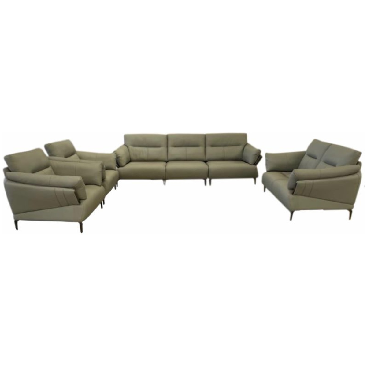 Eight Seaters Leather Sofa (SA561)